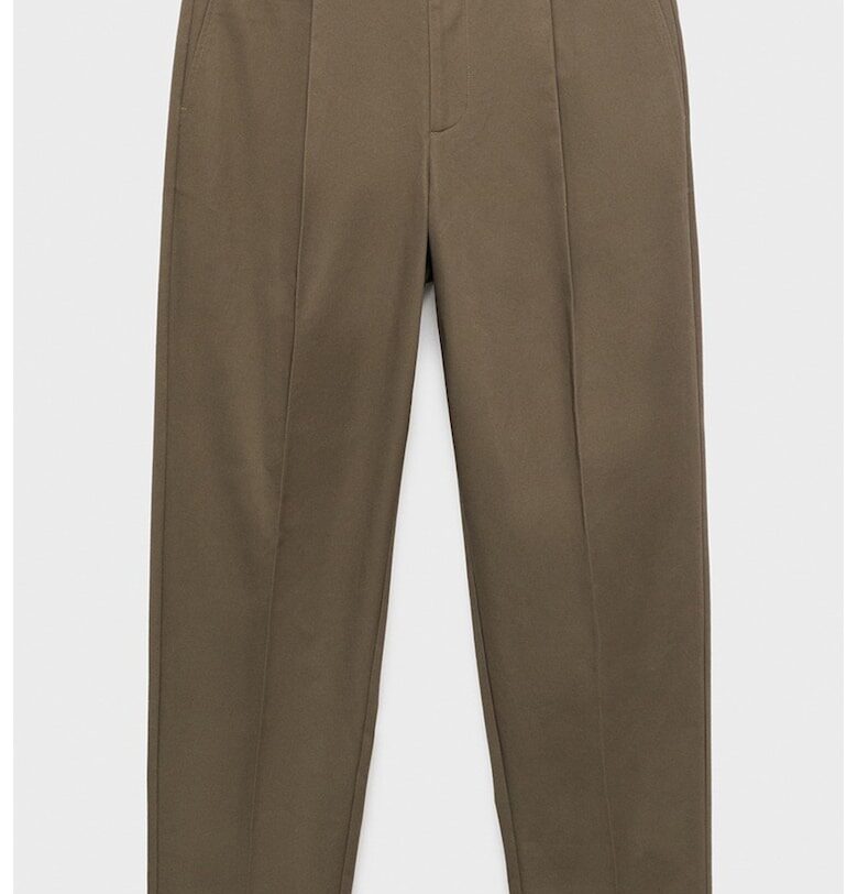 Стандартен памучен панталон Mango