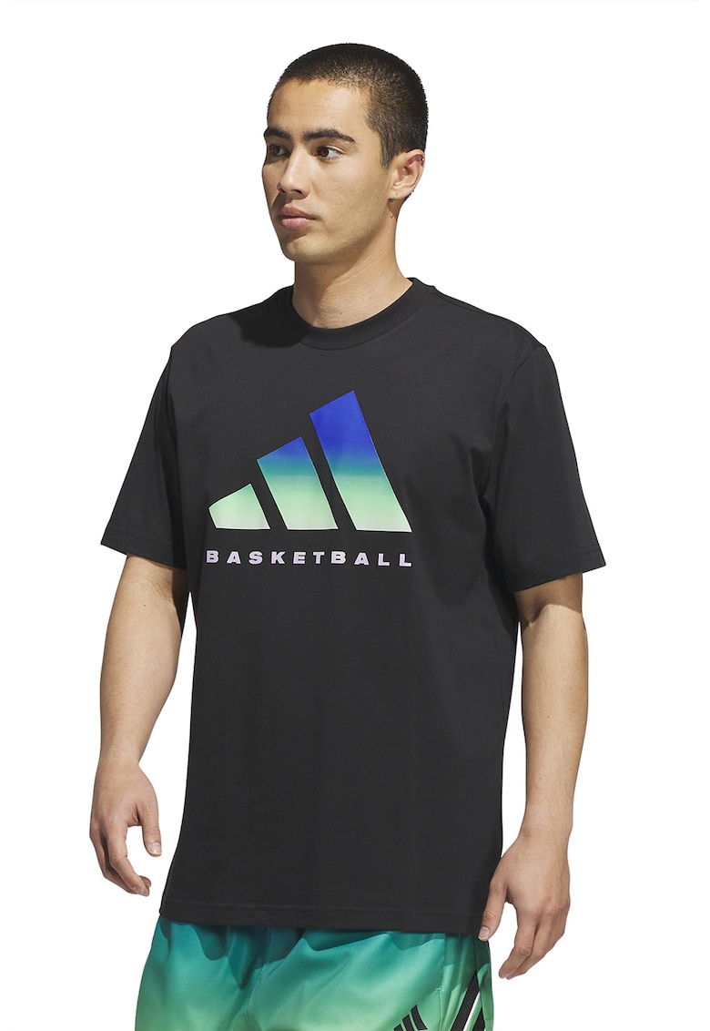 Стандартна памучна тениска с лого adidas Performance