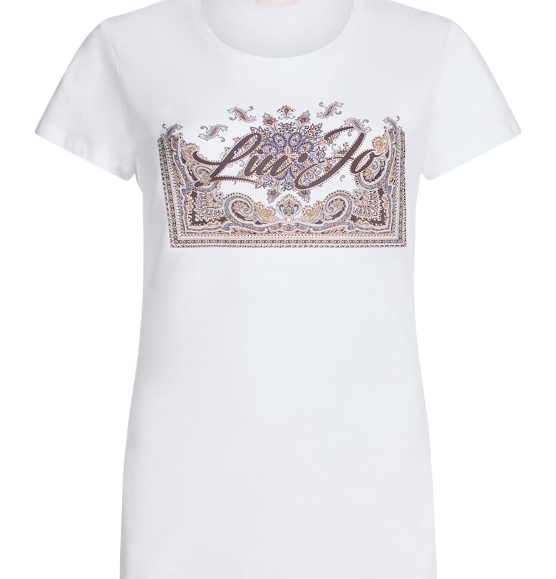 Стандартна тениска с фигурален принт Liu Jo