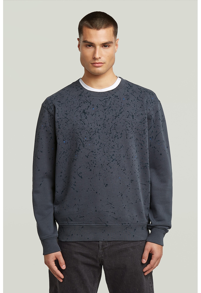 Суитшърт от органичен памук с десен G-STAR