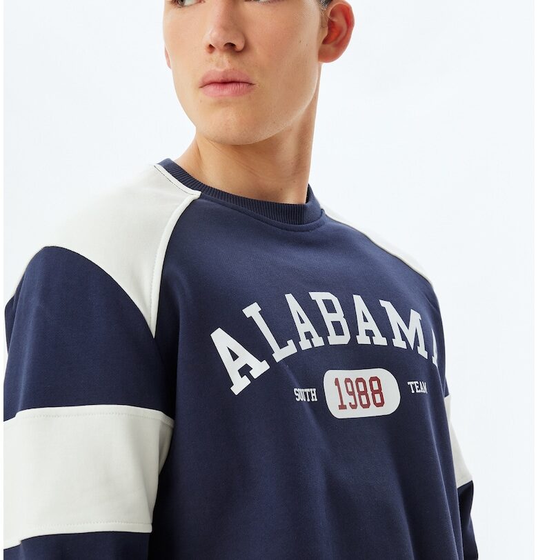 Суитшърт от памук с надпис KOTON