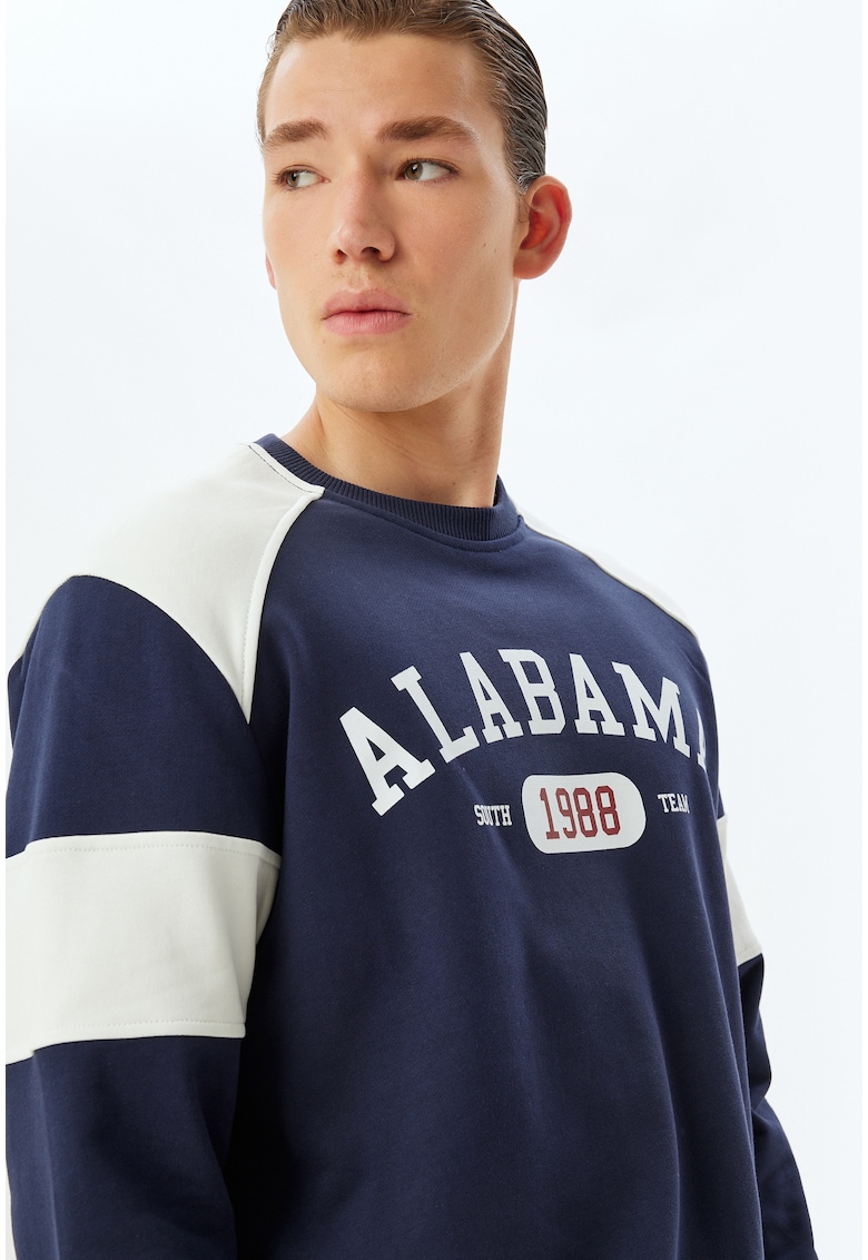 Суитшърт от памук с надпис KOTON