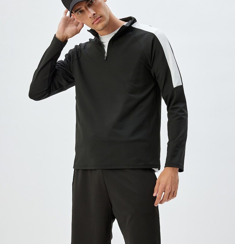 Суитшърт с къс цип KOTON