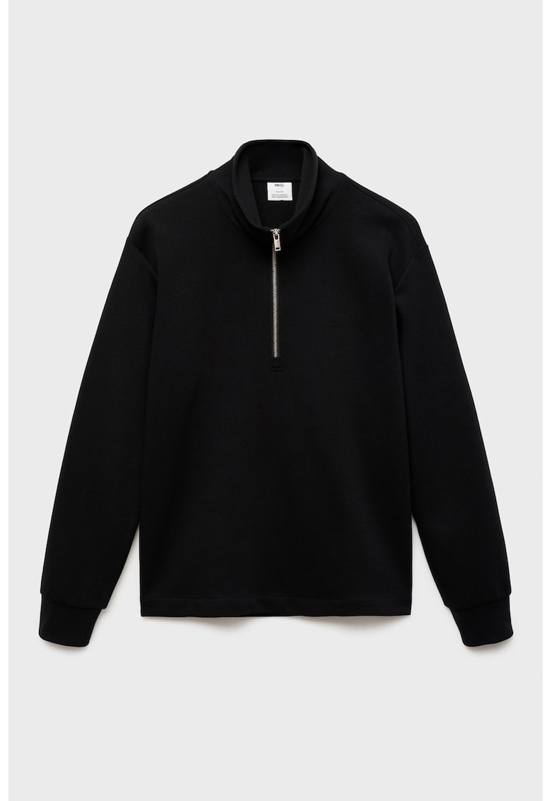 Суитшърт с къс цип Mango