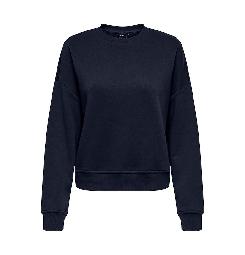 Суитшърт с овално деколте Only