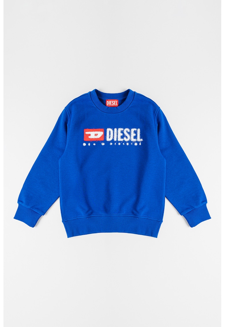 Суитшърт с памук с лого Diesel