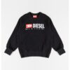 Суитшърт с памук с лого Diesel