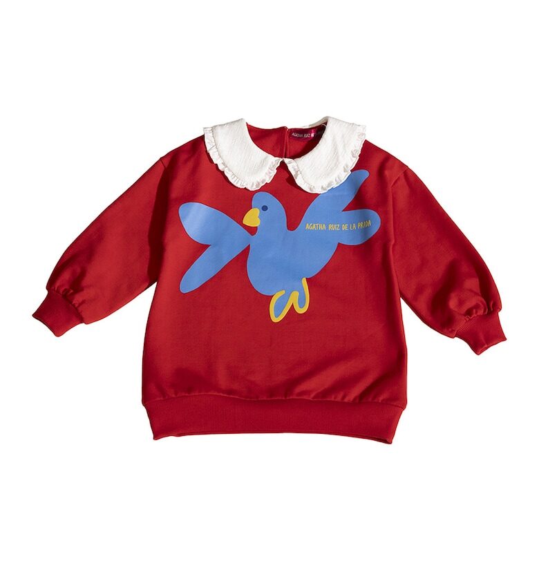 Суитшърт с принт и яка Peter Pan Agatha Ruiz de la Prada