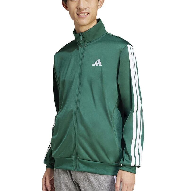 Суитшърт с цип и контрасти adidas Sportswear