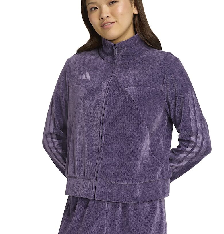 Суитшърт с цип и лого adidas Sportswear