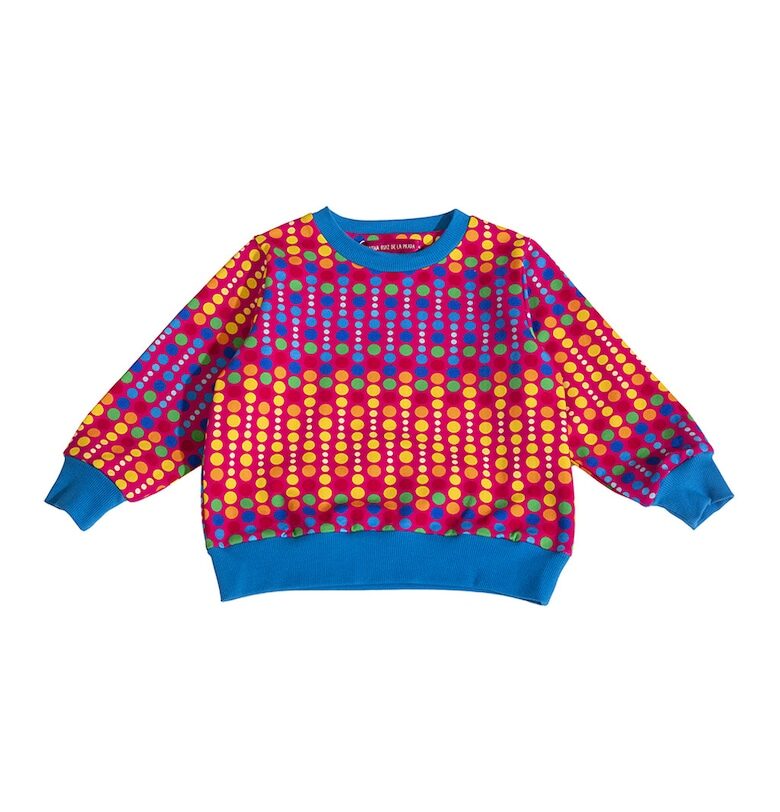 Суитшърт совално деколте и фигурален принт Agatha Ruiz de la Prada