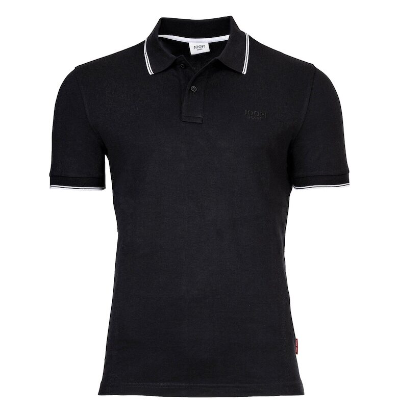 Тениска Agnello от пике с яка JOOP Jeans