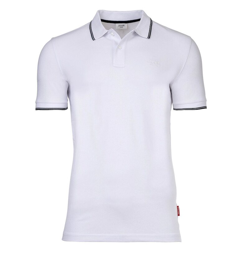 Тениска Agnello от пике с яка JOOP Jeans