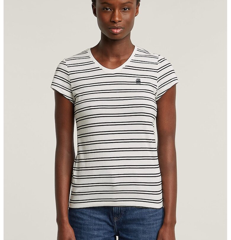 Тениска Eyben от органичен памук с шпиц G-STAR