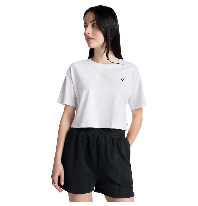 Тениска  Sporty Boxy T-Shirt Converse