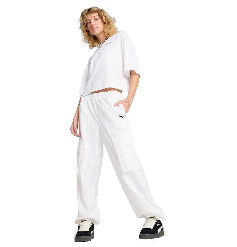 Тениска  Wardrobe Ess Oversized Short Tee Bl Puma