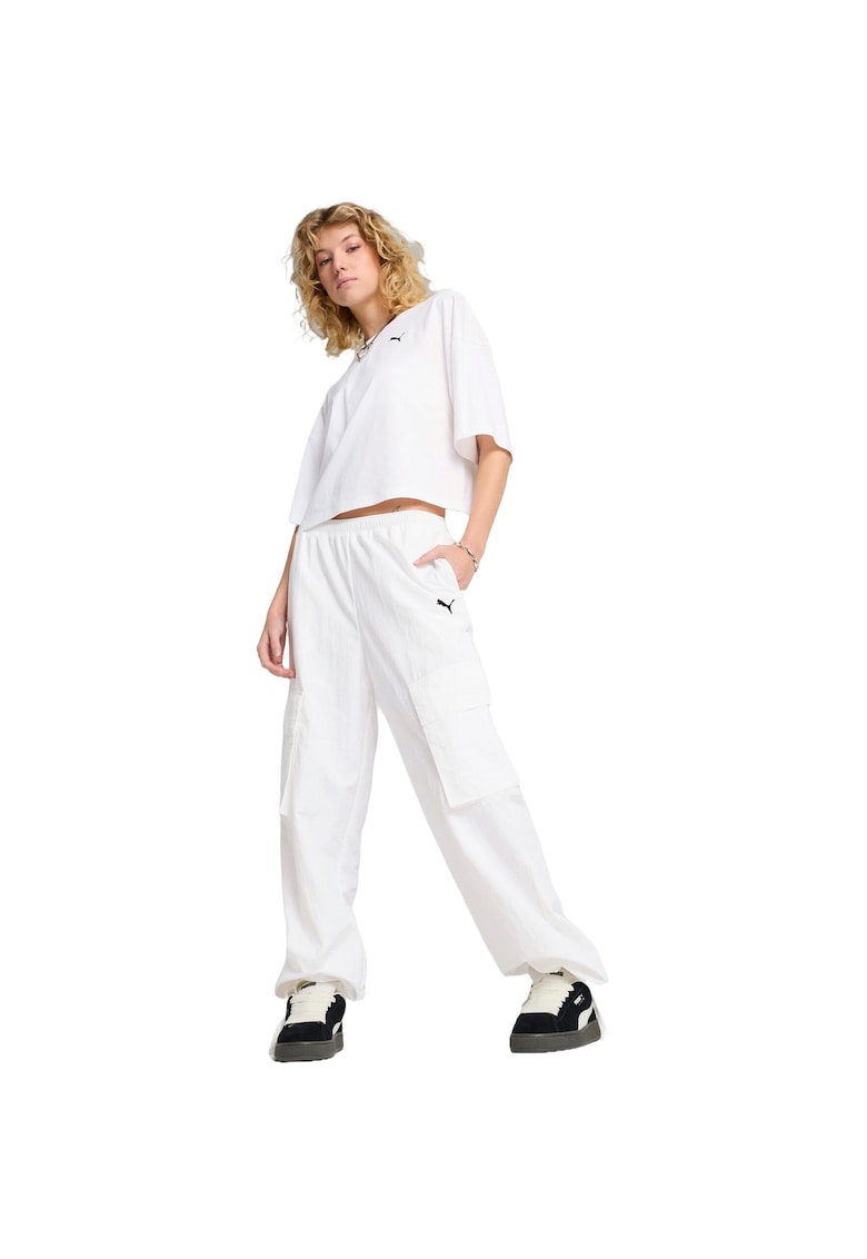 Тениска Wardrobe Ess Oversized Short Tee Bl Puma