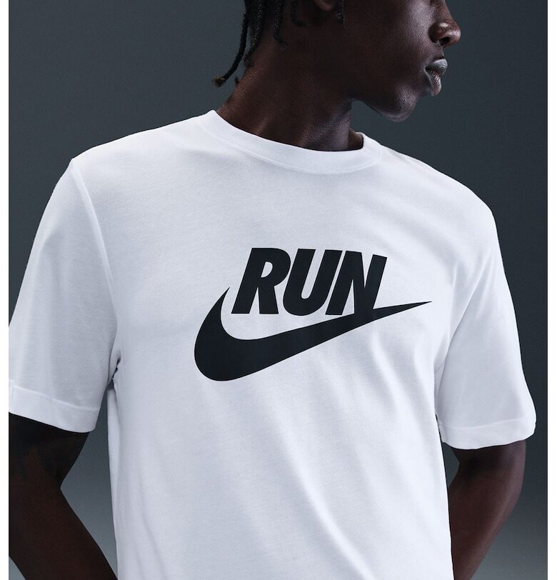 Тениска за бягане с лого Nike