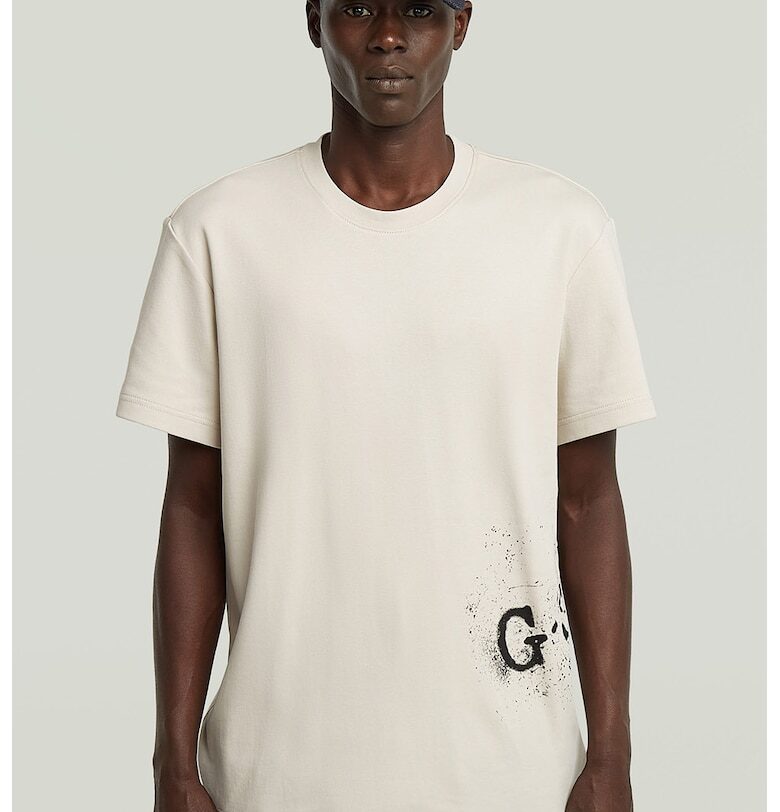 Тениска от органичен памук с лого G-STAR
