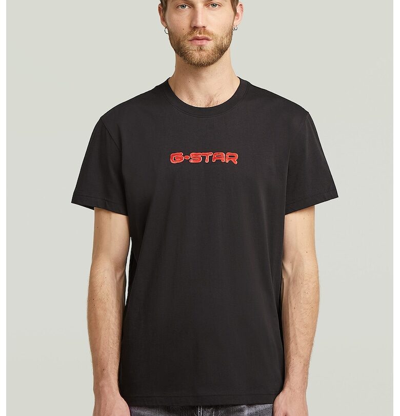 Тениска от органичен памук с лого G-STAR