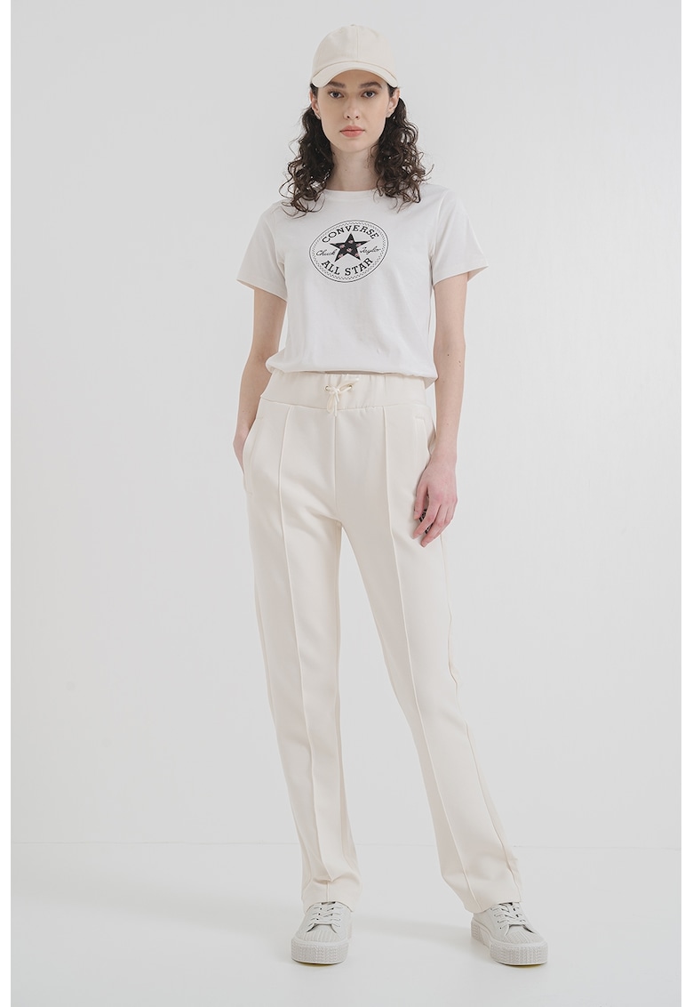 Тениска от памук с лого Converse