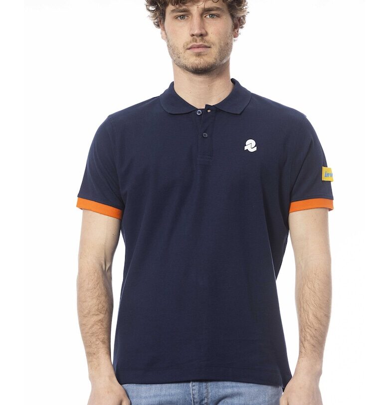 Тениска от памук с яка Invicta