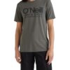 Тениска с къс ръкав  Cali Original T-Shirt маслинен O Neill