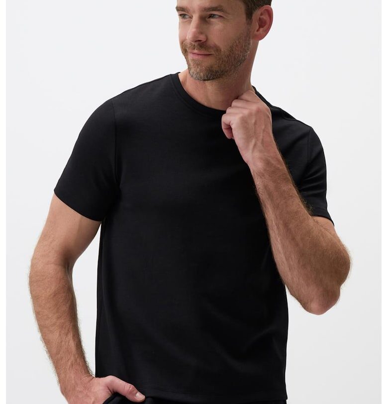 Тениска с модал с овално деколте JIMMY KEY