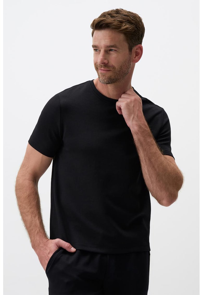 Тениска с модал с овално деколте JIMMY KEY