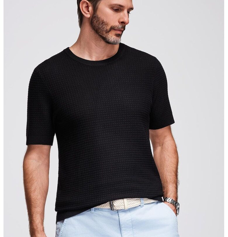 Тениска с овално деколте OMBRE