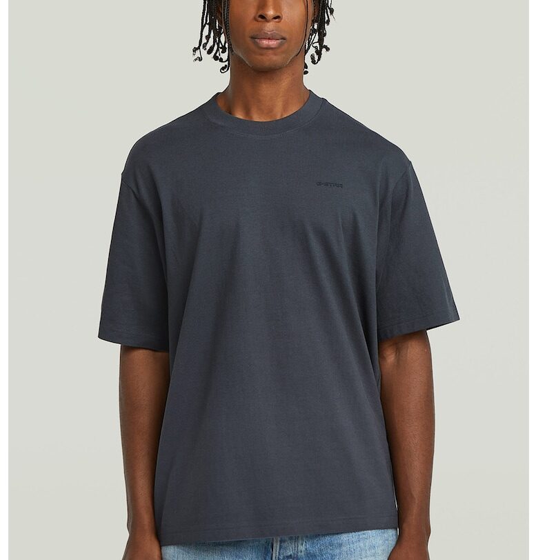 Тениска с органичен памук с лого G-STAR