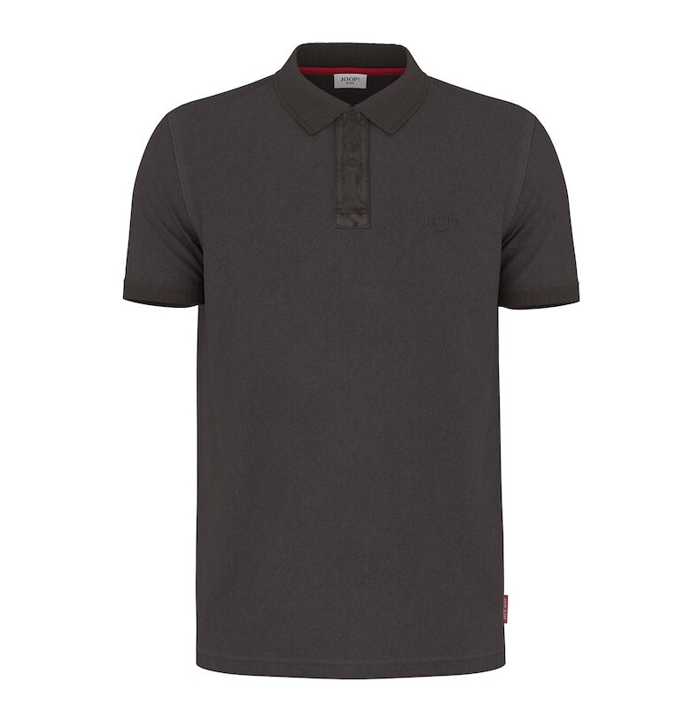 Тениска с органичен памук с яка JOOP Jeans