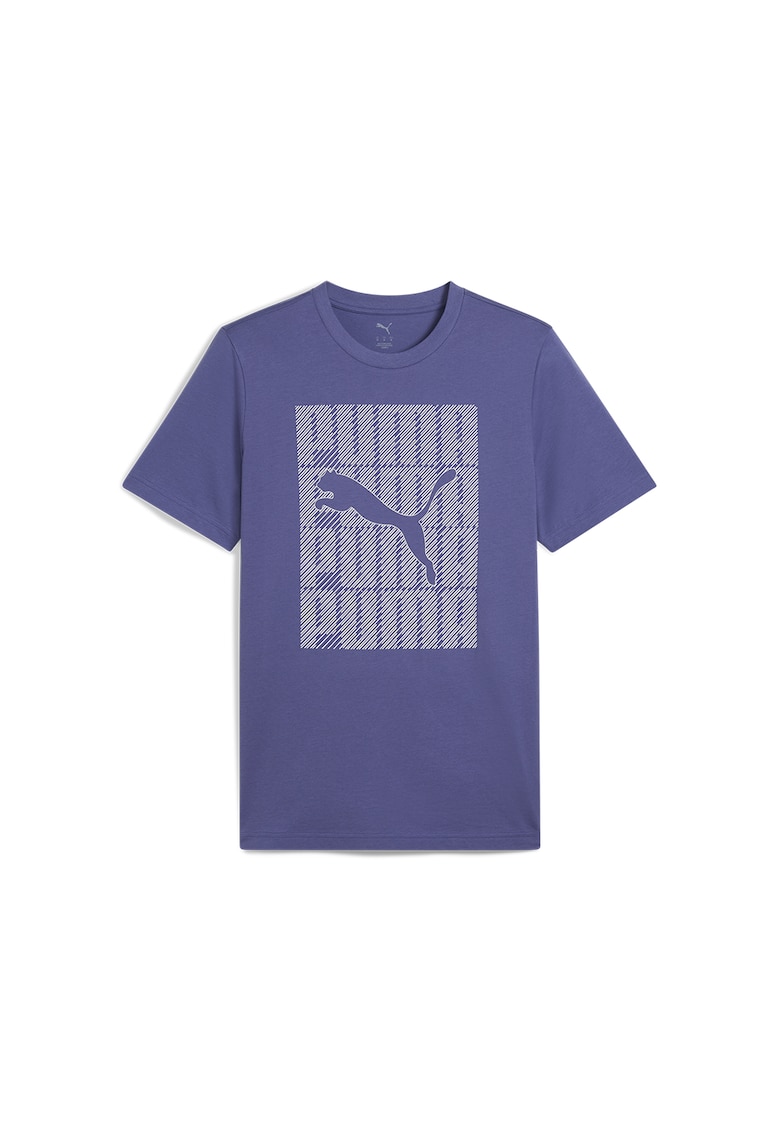 Тениска с памук и лого Puma