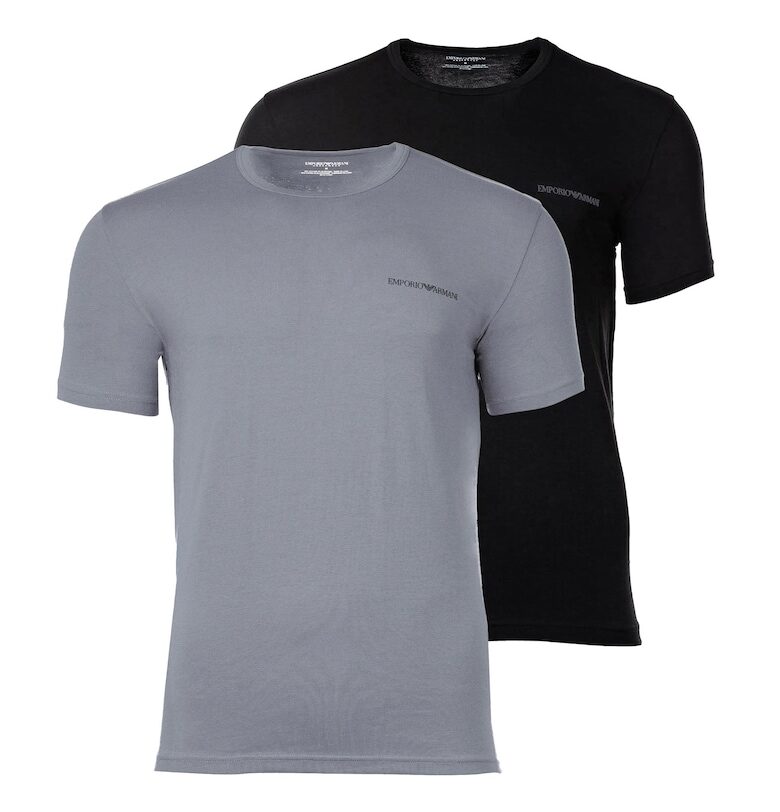 Тениски с овално деколте - 2 броя Emporio Armani