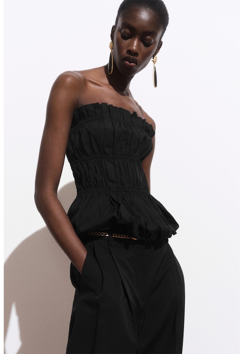 Топ с набирания Mango