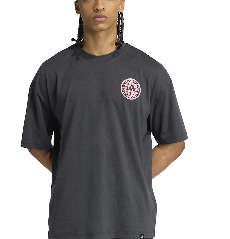 Тренировъчна свободна тениска с лого adidas Performance