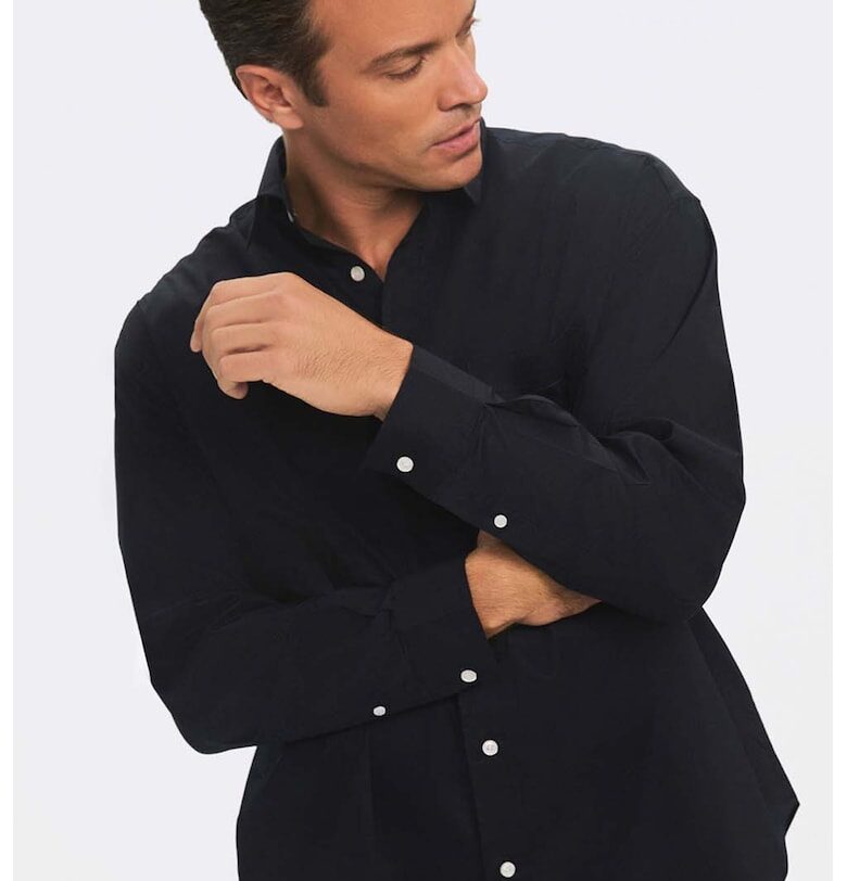 Уголемена риза с дълги ръкави June