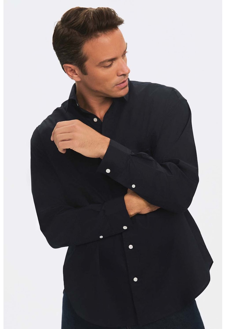 Уголемена риза с дълги ръкави June