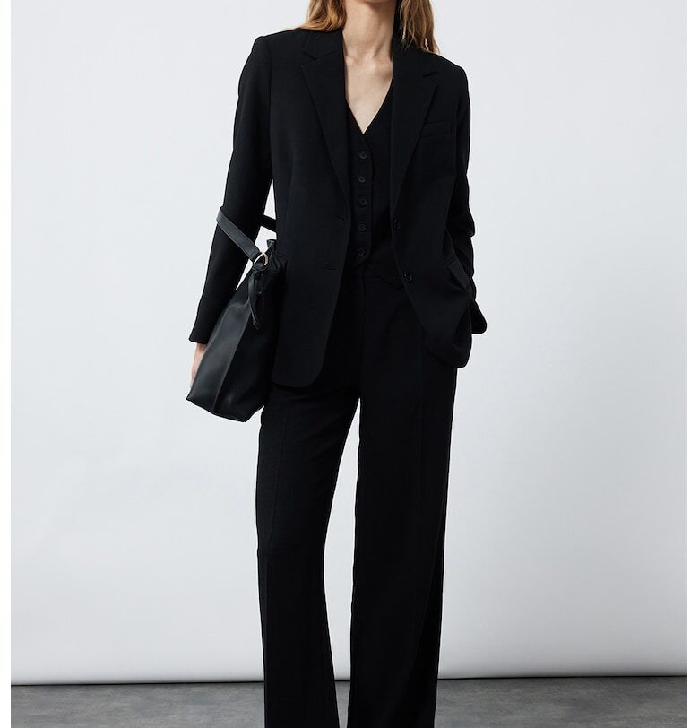 Уголемено сако с раздвоен ревер KOTON