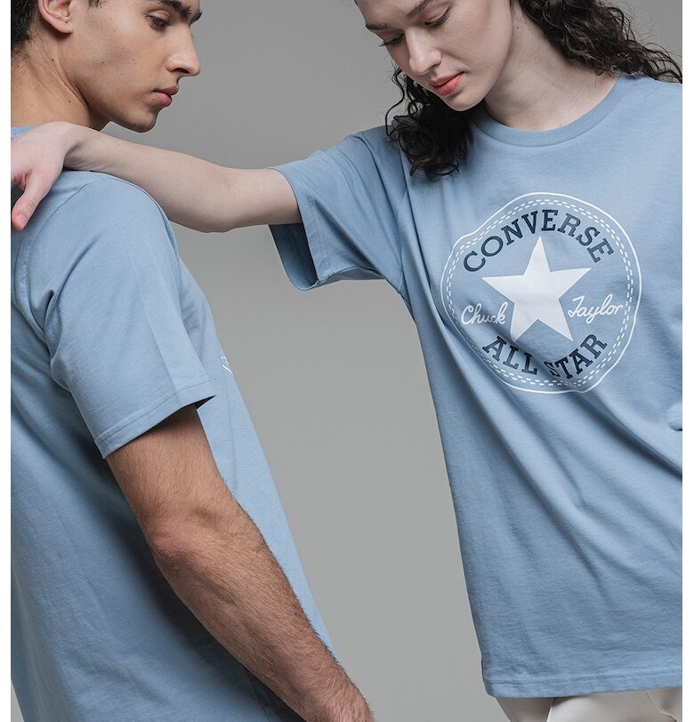 Унисекс памучна тениска Go-To All Star с лого Converse