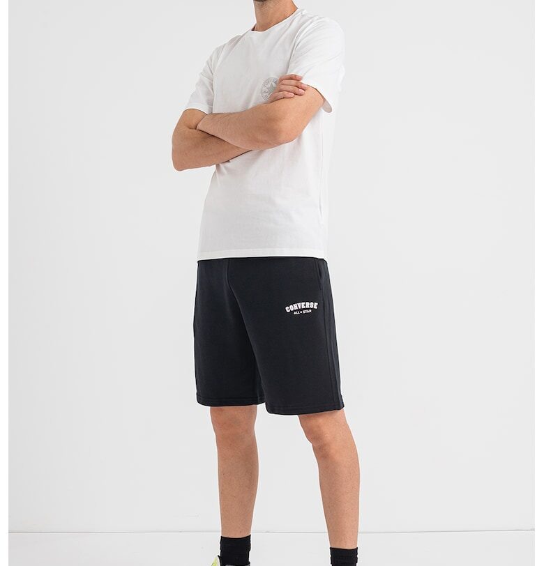 Унисекс памучна тениска с лого Converse