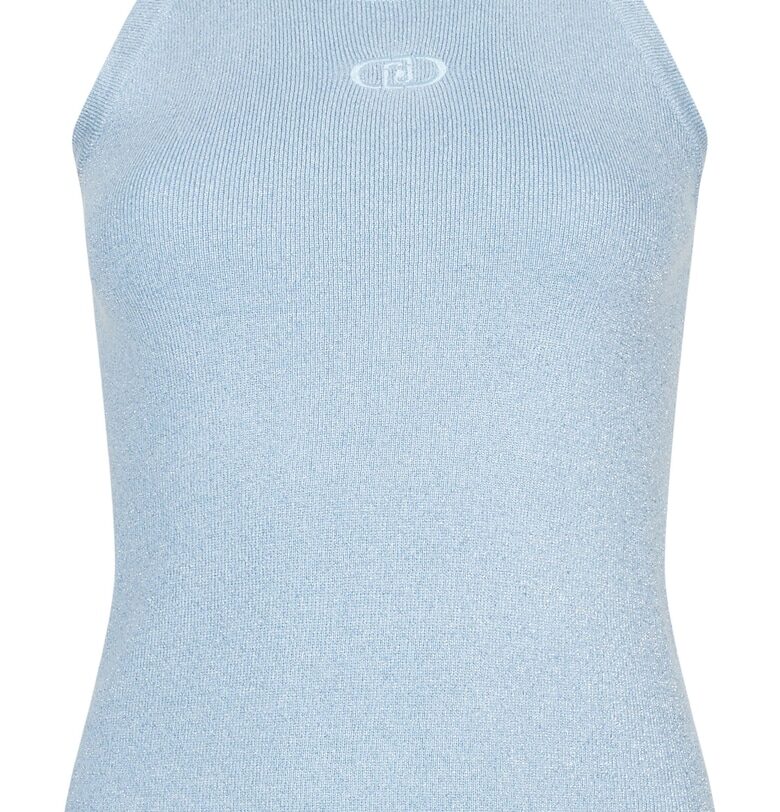 Фино плетен бляскав топ Liu Jo