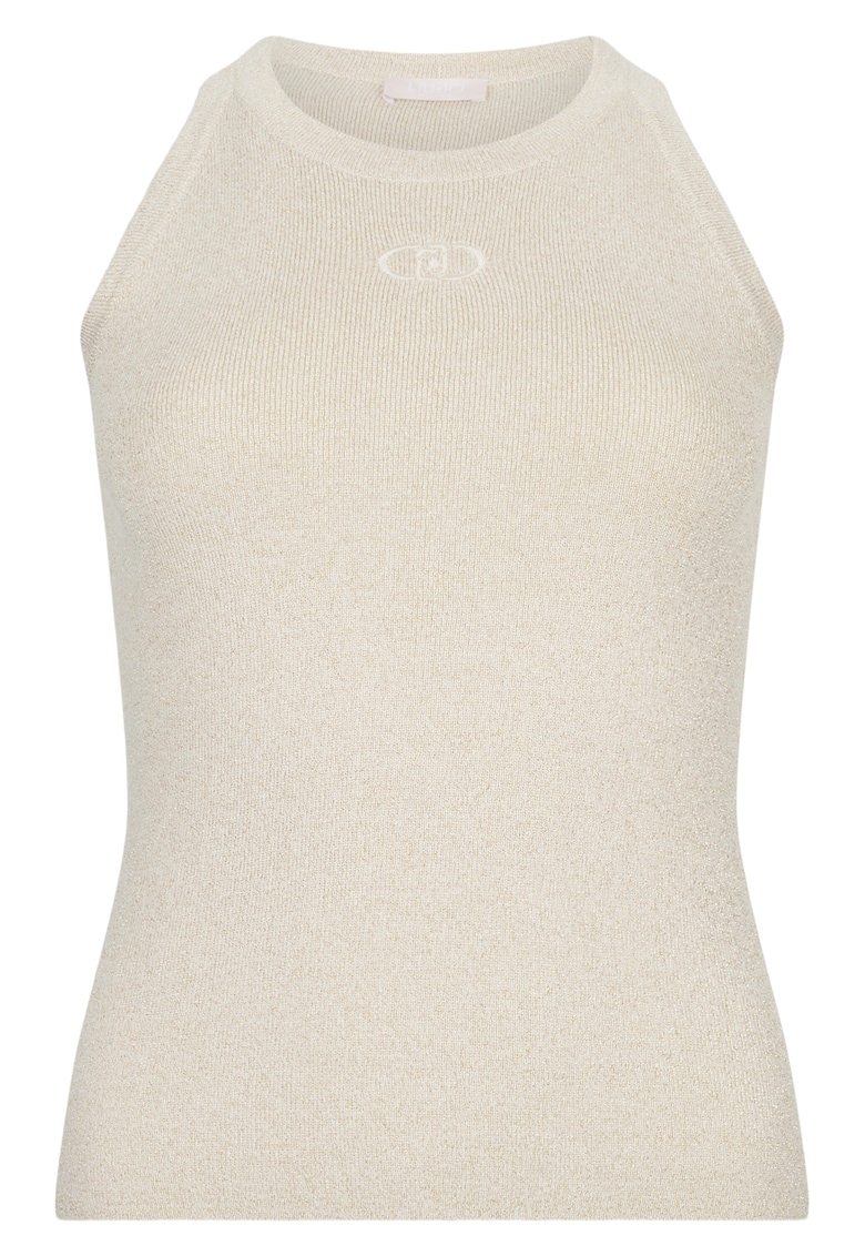 Фино плетен бляскав топ Liu Jo