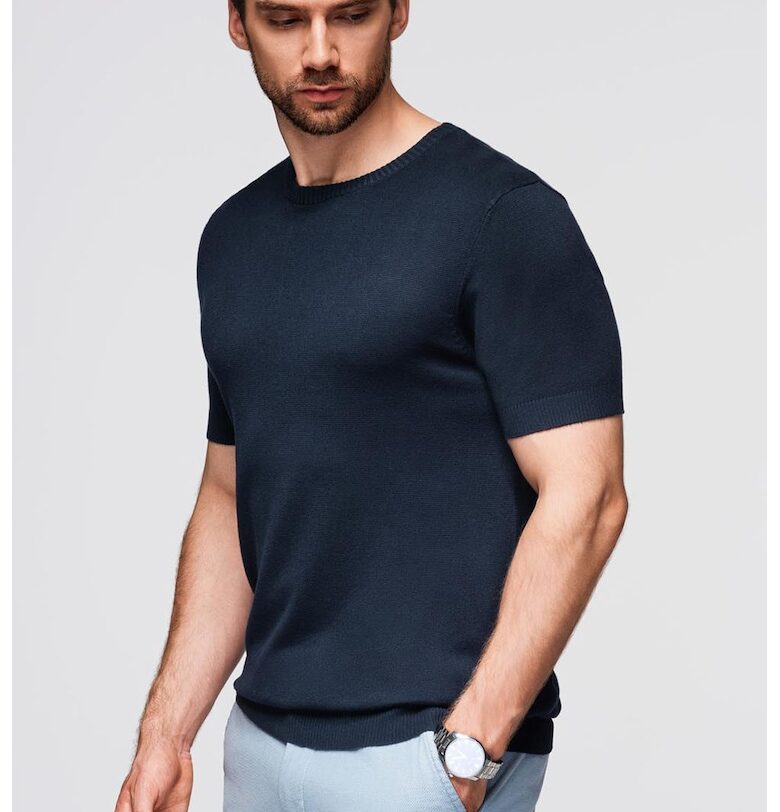 Фино плетена тениска OMBRE