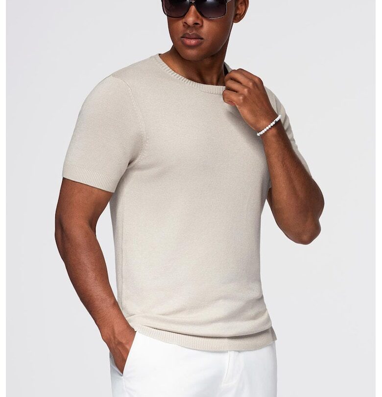 Фино плетена тениска OMBRE