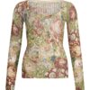 Флорална блуза по тялото Liu Jo