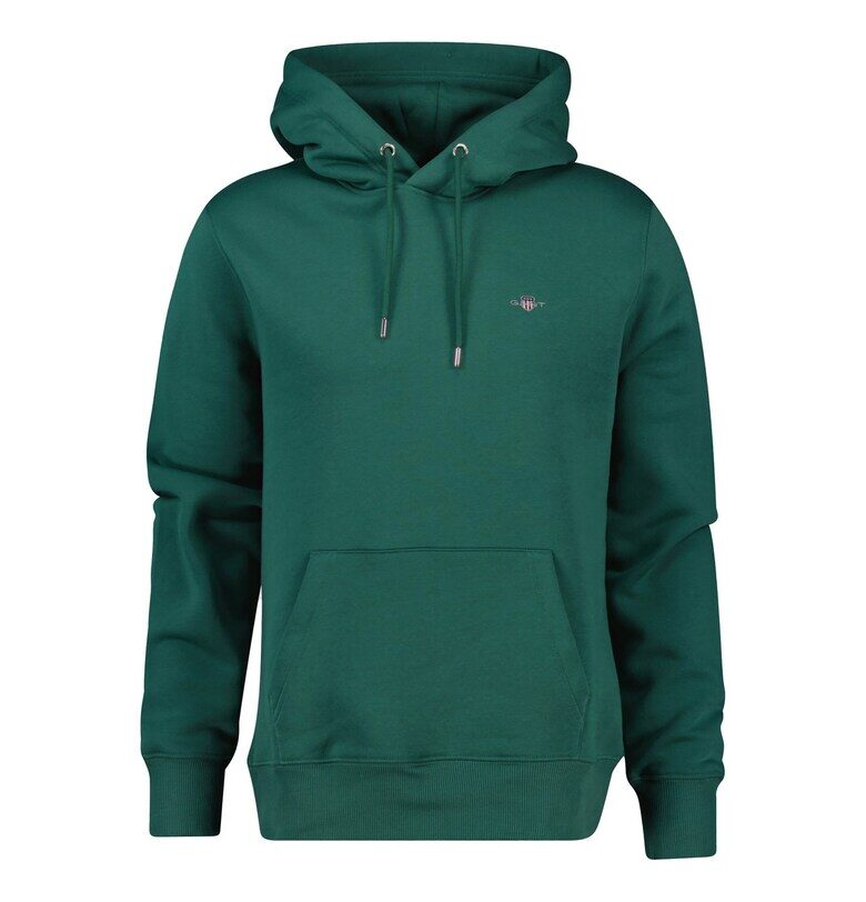 Худи Shield с джоб кенгуру Gant