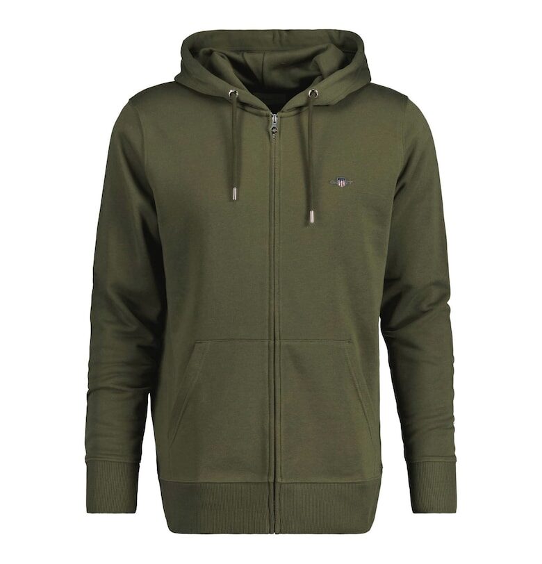 Худи Shield с цип Gant