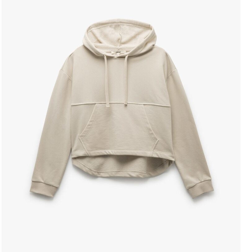 Худи с асиметричен подгъв KOTON