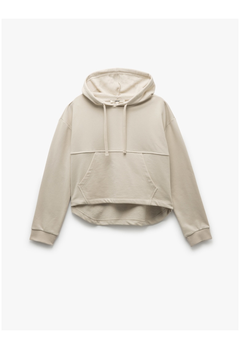 Худи с асиметричен подгъв KOTON